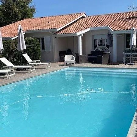 Villa Maison Avec Piscine Chauffee - 8 Pers. - Fr-1-878-5 Moliets-et-Maa